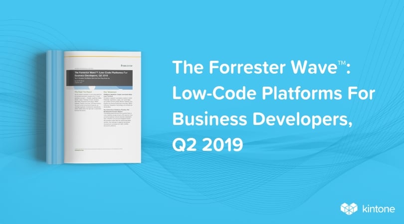 The Forrester New Wave Low Code Platforms For Business Developers 2019